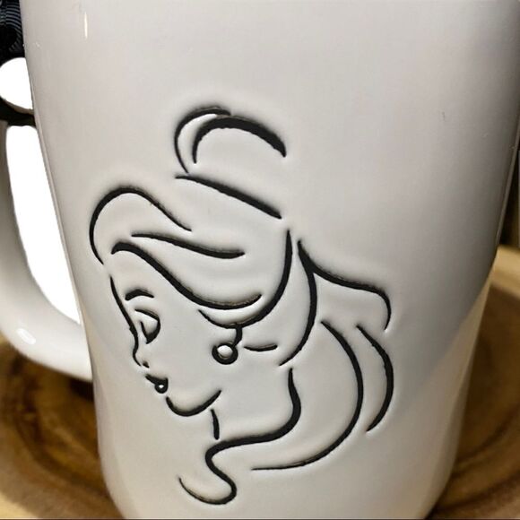 Rae Dunn “BEAUTY” Beauty & The Beast Belle Disney Princess Double-Sided Mug - Picture 4 of 7